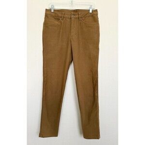 Lululemon ABC Slim-Fit 5 Pocket Pant 30L Utilitech Artifact Brown Workwear Sz 30